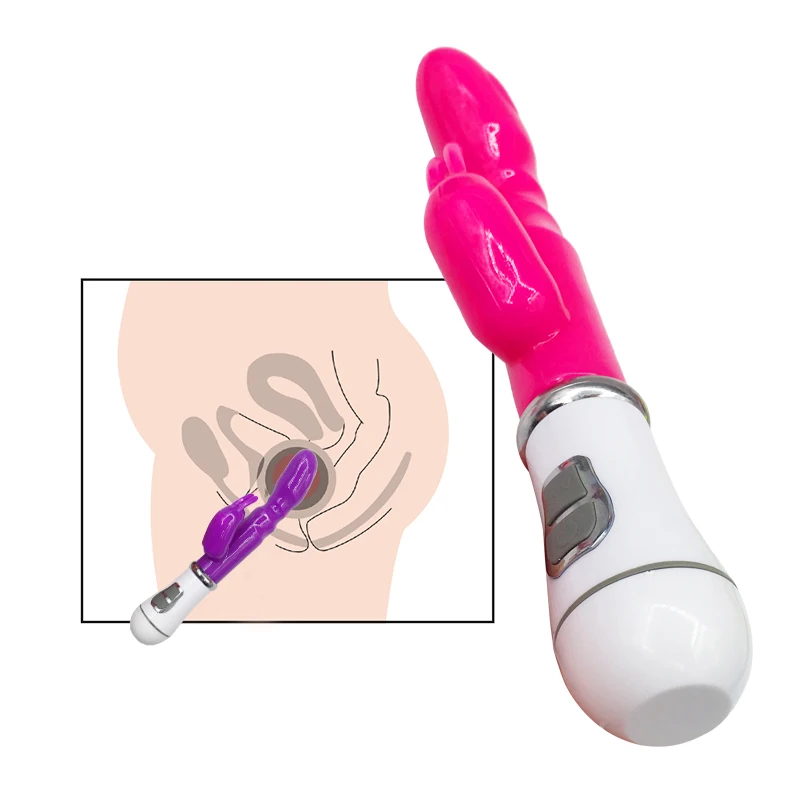 G-Spot Adult Toys Dildo Vibrator Sex Toy Double Rod Masturbation Rabbit Vibrator Utensils Adult Sex Product Vibrator for Women G-Spot Adult Toys Dildo Vibrator Sex Toy Double Rod Masturbation Rabbit Vibrator Utensils Adult Sex Product Vibrator for Women