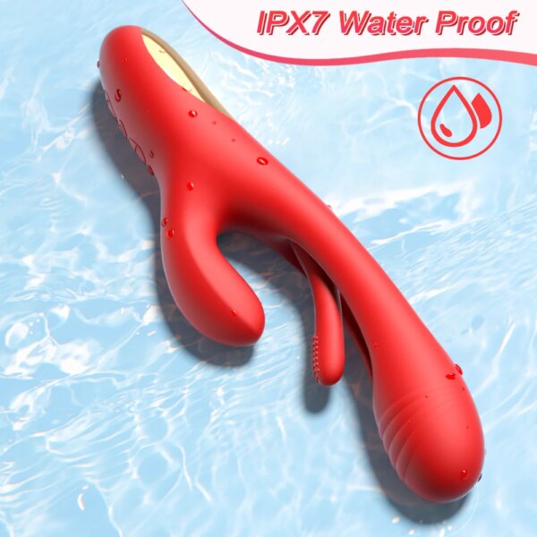 2024 Rabbit Clitoris Vibrator for Women Extra Strong Clit Stimulator Powerful G Spot 21 Modes Sex Toy Female Goods for Adults