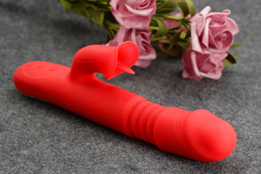 Warming and Stretching Vibrator For Women 10 mode Clitoris Tongue Stimulator reality Dildo Female Sex Toys For Adults