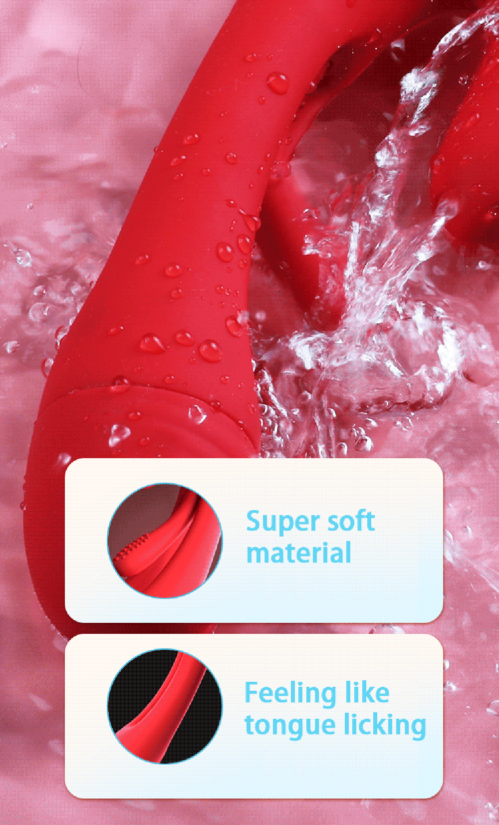 2023 Tapping Flapping Vibrator for Women Clitoris Clit Stimulator Powerful Sex Toy Woman Female Goods Rabbit Vibrators for Adult