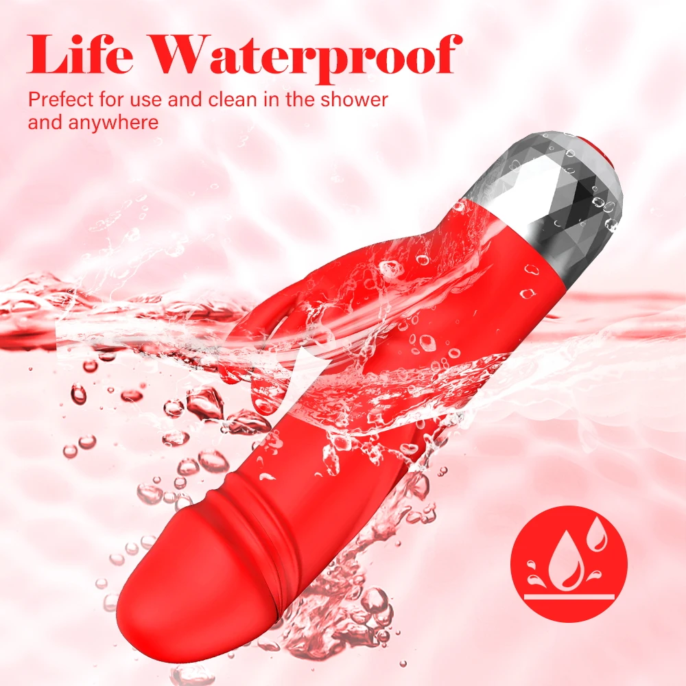 Powerful Rabbit Vibrator for Women Clitoris Stimulator Silicone G Spot Mini Bullet Vibrator Female Dildo Sex Toys for Adults 18+