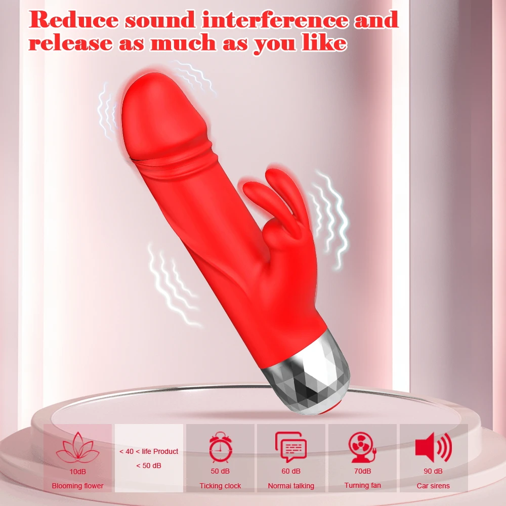 Powerful Rabbit Vibrator for Women Clitoris Stimulator Silicone G Spot Mini Bullet Vibrator Female Dildo Sex Toys for Adults 18+