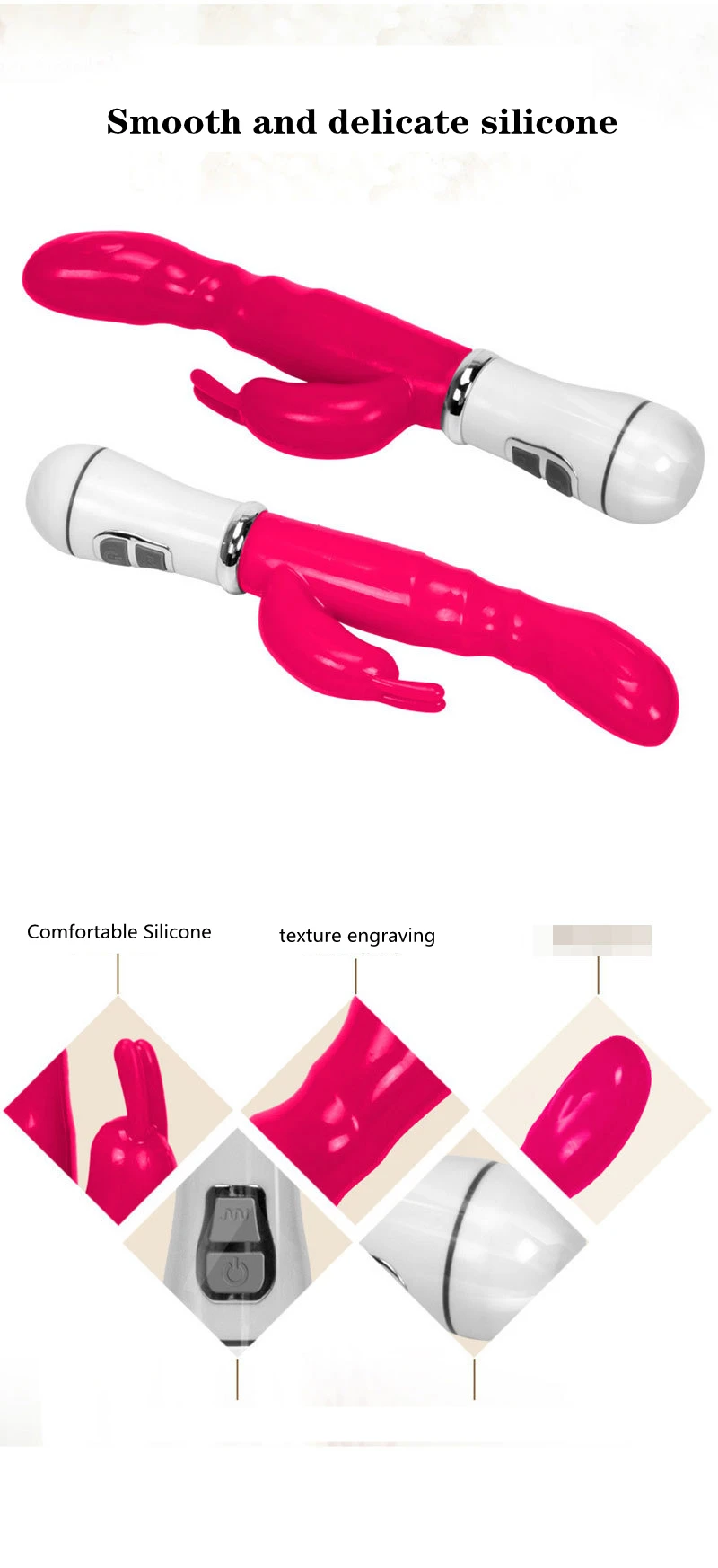Vibrator 12 Speed Strong Rabbit Clitoris Stimulator G-spot Massager Sex Toys For Women Female Masturbator Sex Shop vibrators