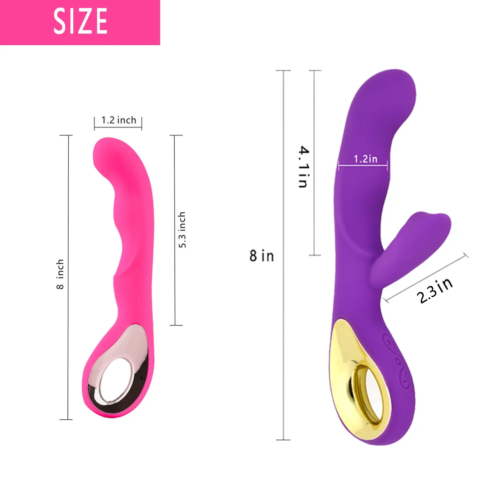 Dildo Rabbit Vibrator For Women Vagina Massage G-Spot Powerful Vibrators Nipple Clitoral Stimulator Orgasm Sex Toy Anal Beads 18
