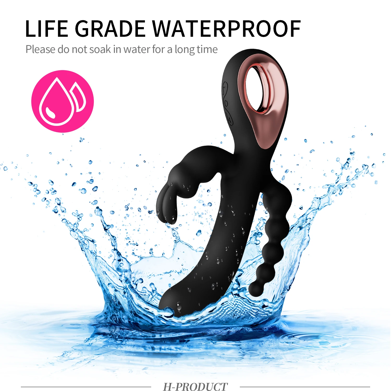 Dildo Rabbit Vibrator For Women Vagina Massage G-Spot Powerful Vibrators Nipple Clitoral Stimulator Orgasm Sex Toy Anal Beads 18