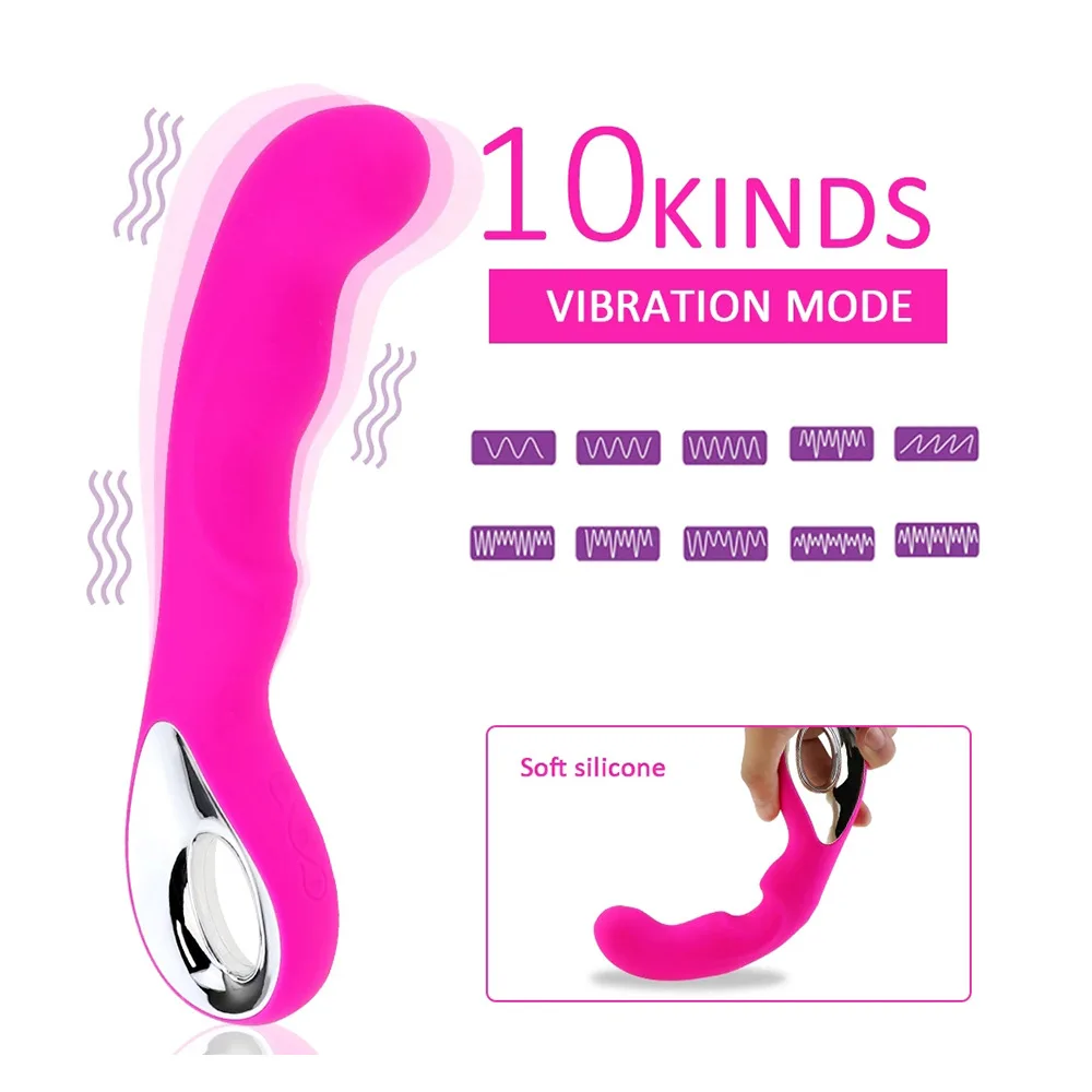 Dildo Rabbit Vibrator For Women Vagina Massage G-Spot Powerful Vibrators Nipple Clitoral Stimulator Orgasm Sex Toy Anal Beads 18
