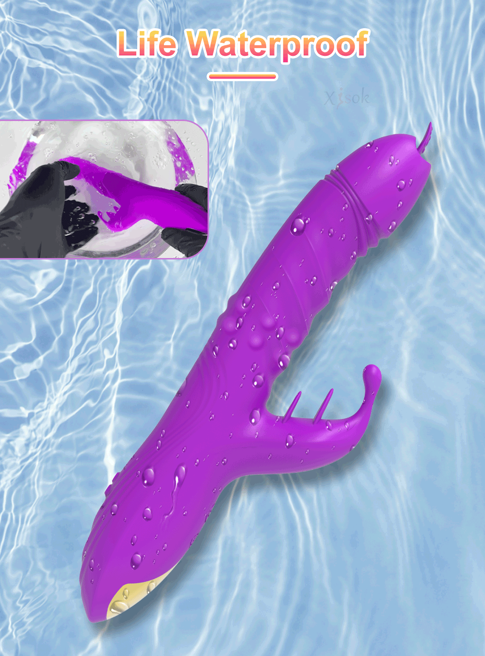 Rabbit Vibrator G-Spot Vaginal Stimulator Telescopic Clitoral Female Masturbator Massager Licking Dildo Adult Sex Toys for Women Rabbit Vibrator G-Spot Vaginal Stimulator Telescopic Clitoral Female Masturbator Massager Licking Dildo Adult Sex Toys for Women