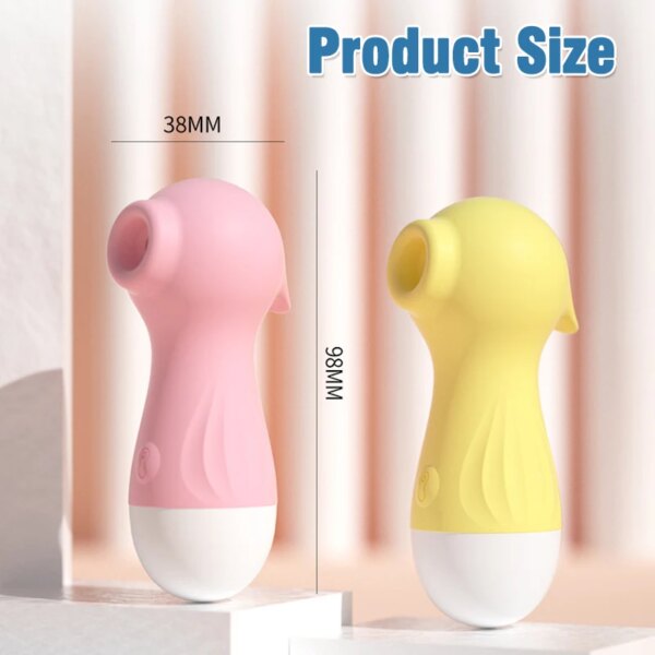10 Modes Powerful Clitoral Sucking Vibrator Blowjob Sucking Nipple Clit Stimulation Massager Masturbator Pink Sex Toys for Adult