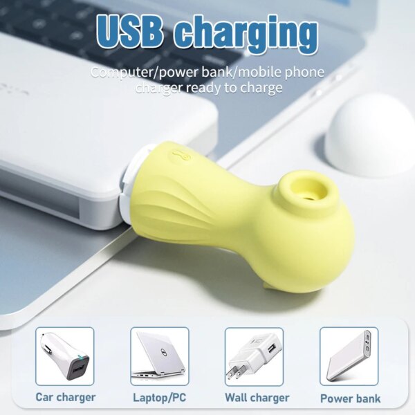10 Modes Powerful Clitoral Sucking Vibrator Blowjob Sucking Nipple Clit Stimulation Massager Masturbator Pink Sex Toys for Adult
