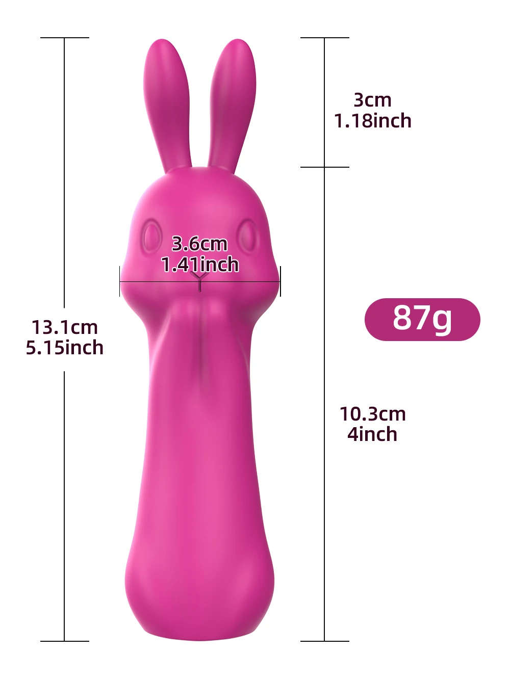 Rabbit Vibrator 10 Mode Clitoris Vibration Dildo Masturbator Female Vaginal Massage Adult G-Spot Stimulator Sex Toys For Women