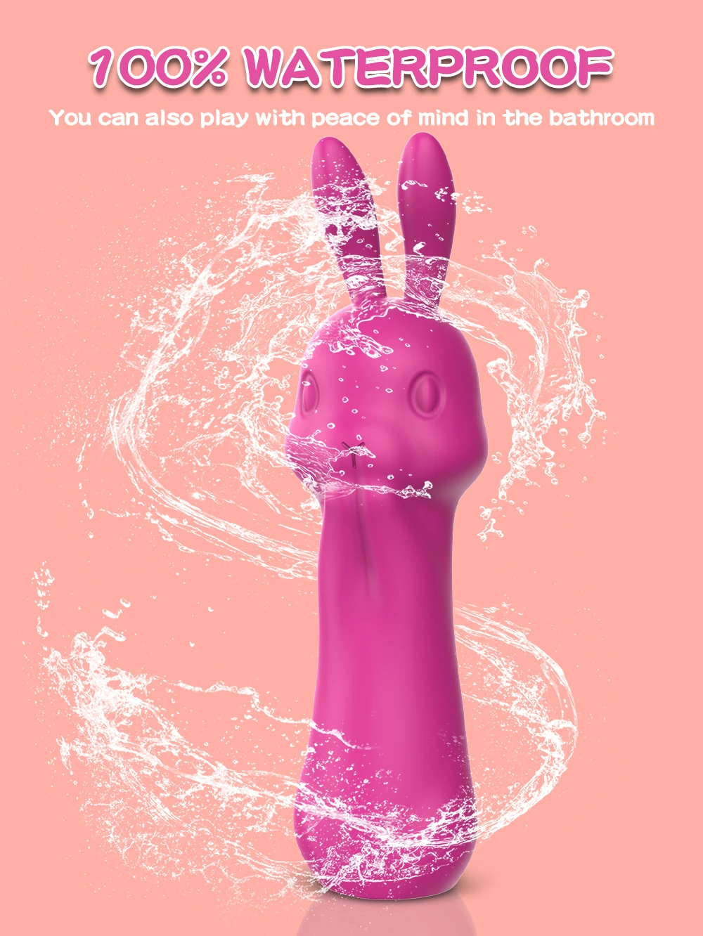 Rabbit Vibrator 10 Mode Clitoris Vibration Dildo Masturbator Female Vaginal Massage Adult G-Spot Stimulator Sex Toys For Women