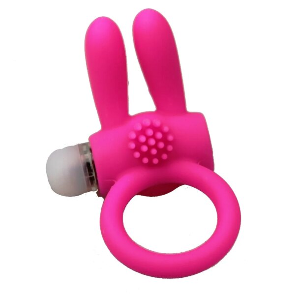 Rabbit Vibrators Delay cockring lasting Ejaculation Lock Fine triple vibrator Sex Toys product for Men penis extender ball loop