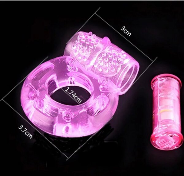 finger vibrator Ring Sex Toys Adult Men Vibration Delay Premature Ejaculation Lock Waterproof Vibrating Cocking
