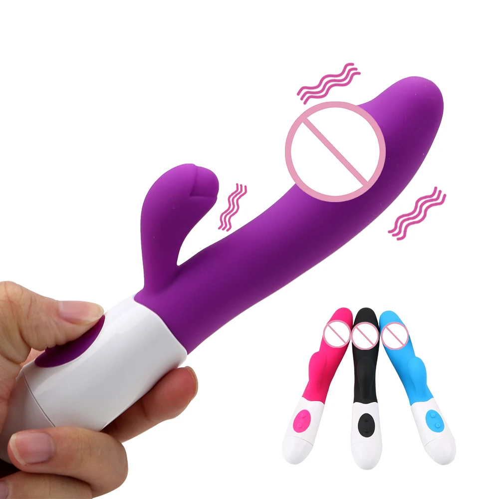 IKOKY Rabbit Vibrator G Spot Dildo Vibrator for Women 10 Vibration Modes ,Waterproof Bunny Vibrator Clitoral Vibrator Sex Toys