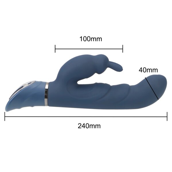 Rabbit Vibrator G Spot Dildo Vibrator for Women 10 Vibration Modes ,Waterproof Bunny Vibrator Clitoral Vibrator Sex Toys