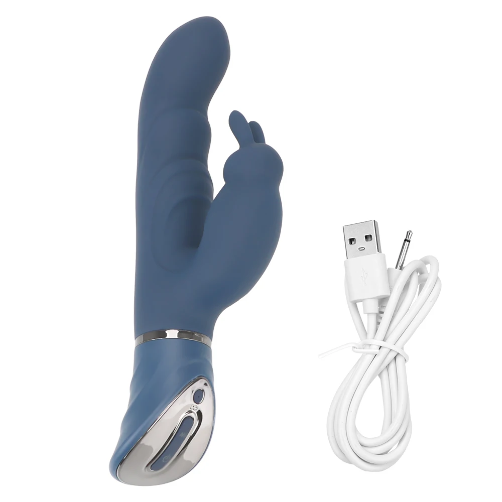 IKOKY Rabbit Vibrator G Spot Dildo Vibrator for Women 10 Vibration Modes ,Waterproof Bunny Vibrator Clitoral Vibrator Sex Toys