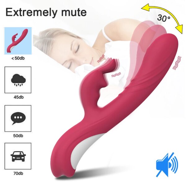 Powerful Rabbit Vibrator Female Sex Toys for Women G Spot Swing Dildo Clitoris Stimulator Sway Toys for Adult 18 Couples Shop