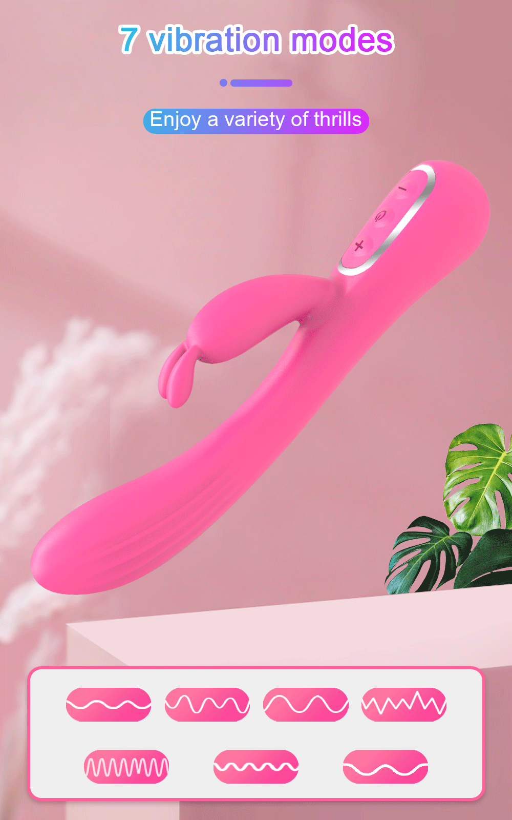 Powerful Rabbit Vibrator Female Sex Toys for Women G Spot Swing Dildo Clitoris Stimulator Sway Toys for Adult 18 Couples Shop