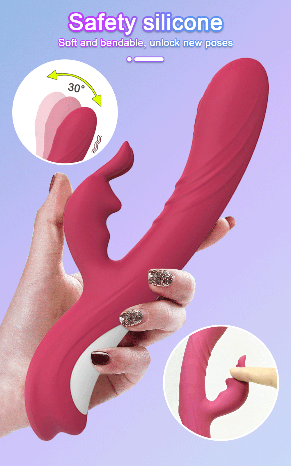 Powerful Rabbit Vibrator Female Sex Toys for Women G Spot Swing Dildo Clitoris Stimulator Sway Toys for Adult 18 Couples Shop