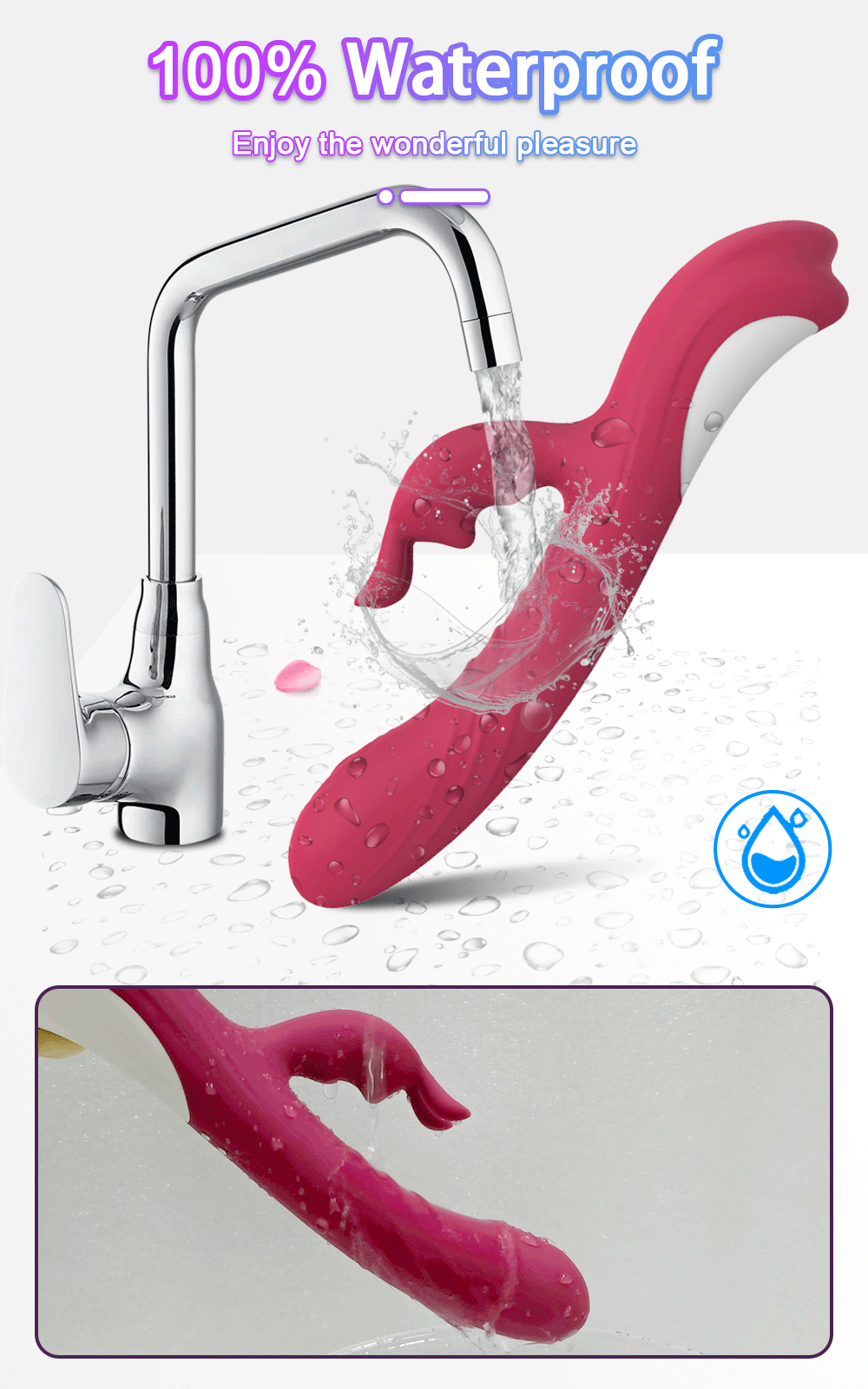 Powerful Rabbit Vibrator Female Sex Toys for Women G Spot Swing Dildo Clitoris Stimulator Sway Toys for Adult 18 Couples Shop