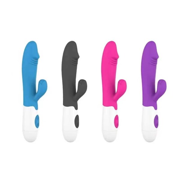 10 Speed G Pot Female Vibrator Powerful Dildo Rabbit Vibrator for Women Clitoris Stimulation Massage Masturbators Adult Sex Toys