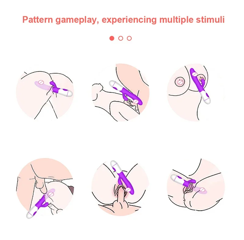 G Spot Dildo Rabbit Vibrator for Women Dual Vibration Silicone Waterproof Female Vagina Clitoris Anal Massager  Sex Toys Shop