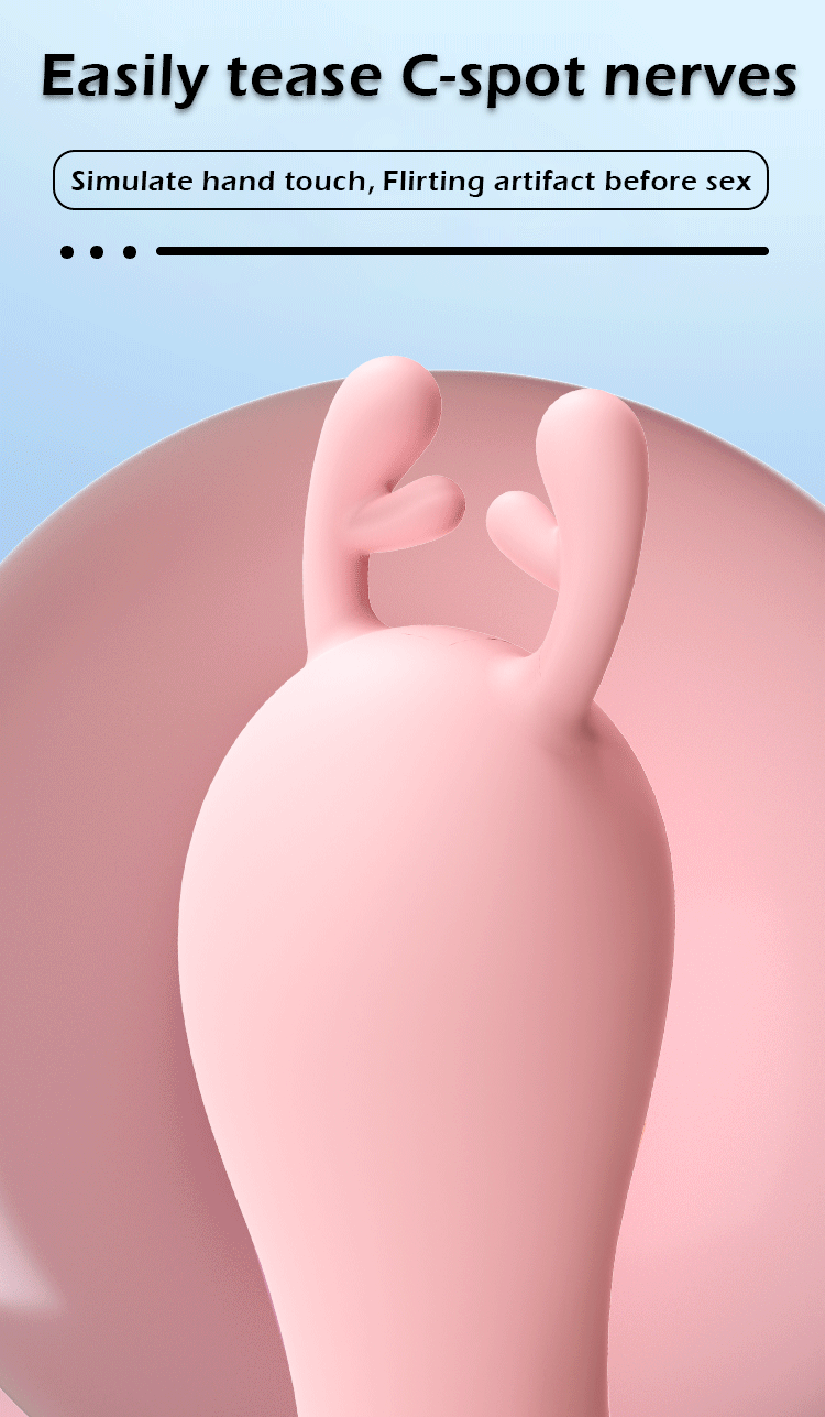 Powerful Rabbit Vibrator for Women G Spot Clitoris Stimulator Reindeer Vibrating Female Sex Toys