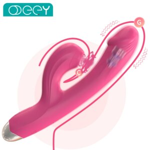 G Spot Rabbit Vibrator for Women Clit Sucking Stimulation Dildos with 10 Powerful Vibrations Vagina Massager Sex Toys for Couple