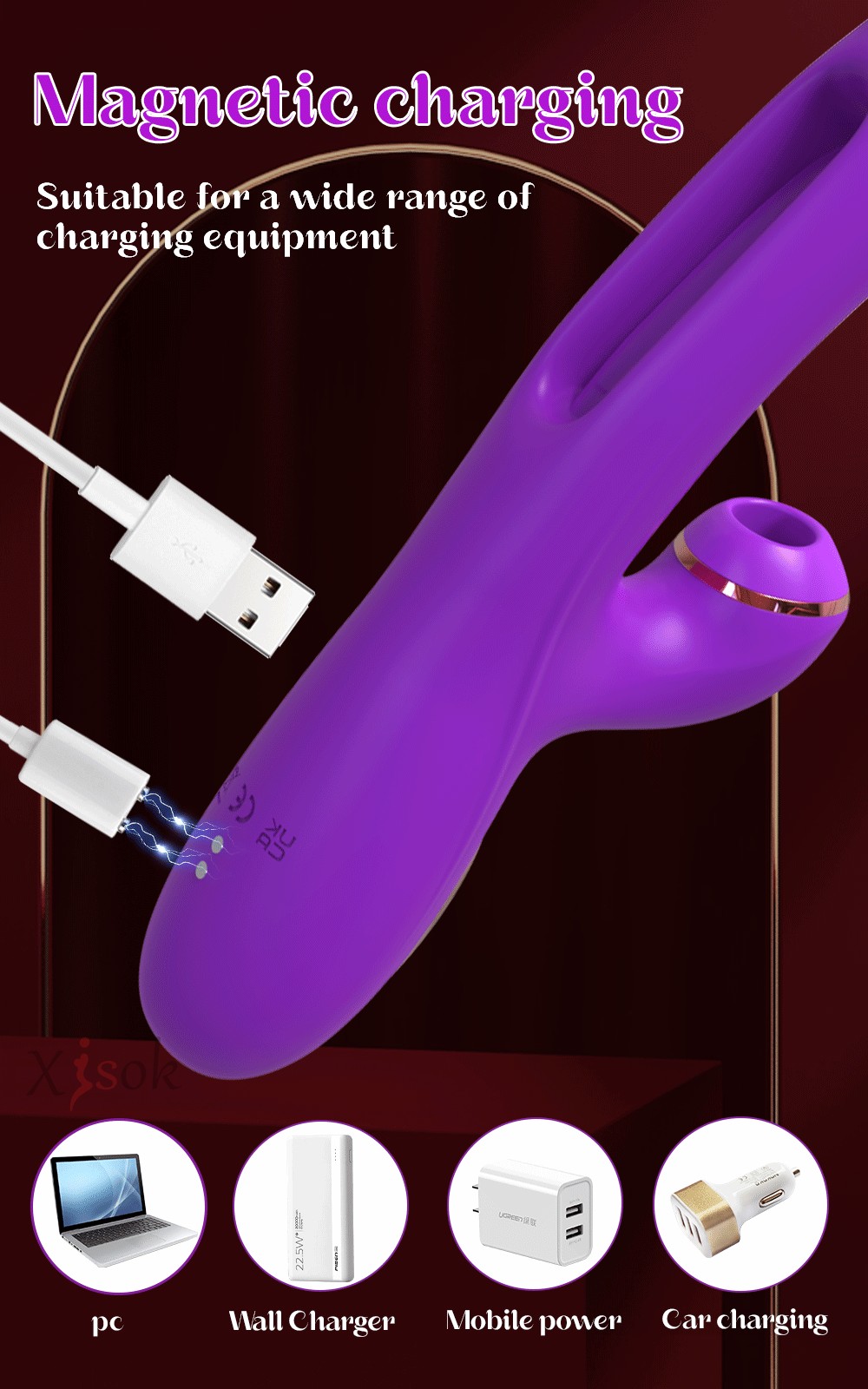 Rabbit Patting Dildo Vibrator for Women Clitoris Nipple Sucking Stimulator Vagina Massager Female Sucker Vibrator Adults Sex Toy