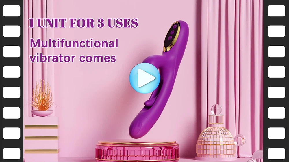 Rabbit Patting Dildo Vibrator for Women Clitoris Nipple Sucking Stimulator Vagina Massager Female Sucker Vibrator Adults Sex Toy