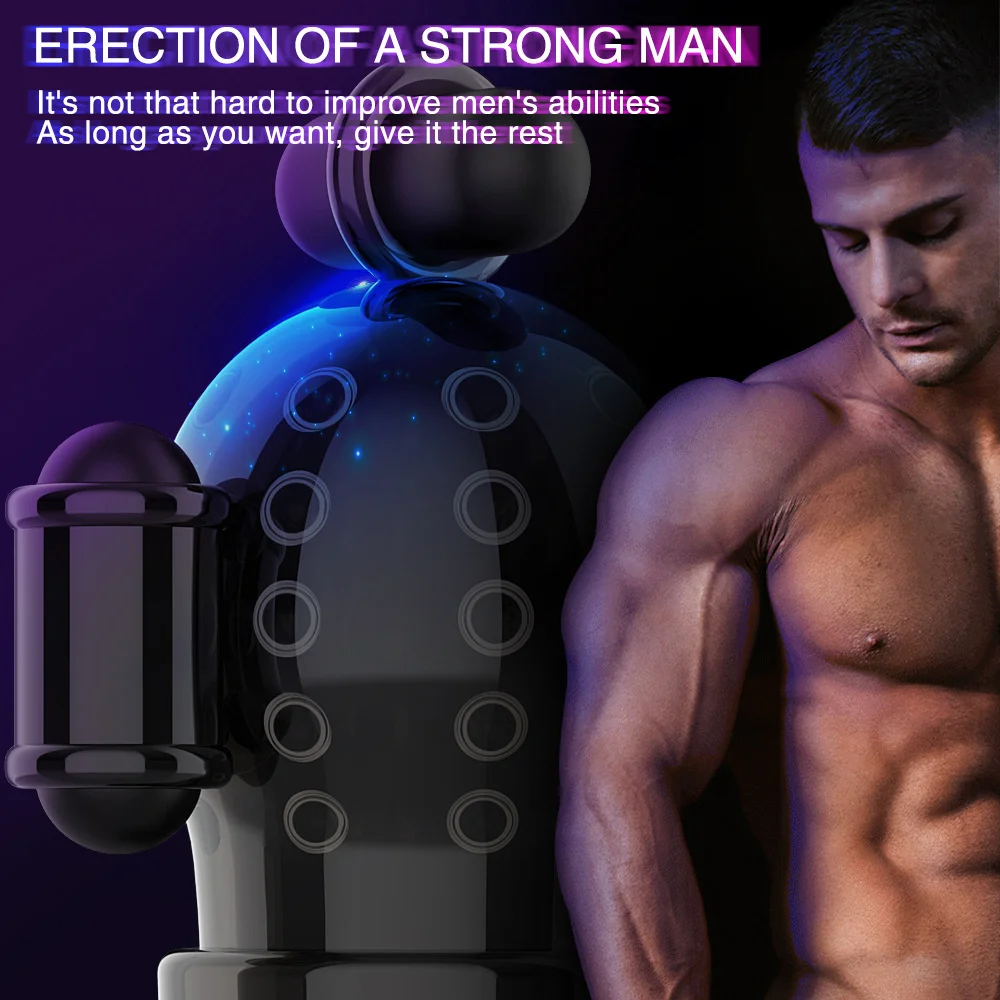 Male Vibrator Male Masturbator Penis Vibrator For Men Masturbation Vibrating Penis Head Massager Glans Vibrator Sex Toys For Men
