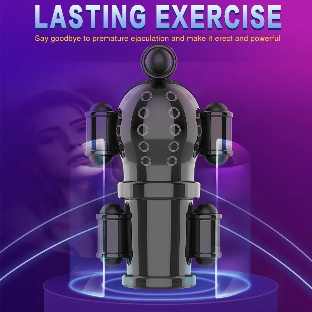 Male Vibrator Male Masturbator Penis Vibrator For Men Masturbation Vibrating Penis Head Massager Glans Vibrator Sex Toys For Men