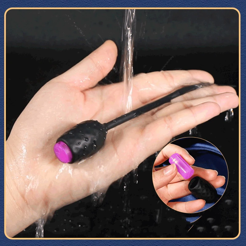 1pc 10 Speed Long Urethral Vibrator Catheter Penis Plug Sex Toys for Men Vibrating Urethra Sound Dilator Massager Dildo Vibrator
