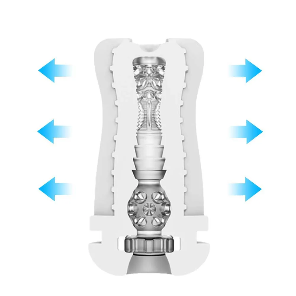 Artificial Vagina Male Glans Stimulate Massager Male Masturbation Cup Real Vagina Sex Toys for Men Adult Products