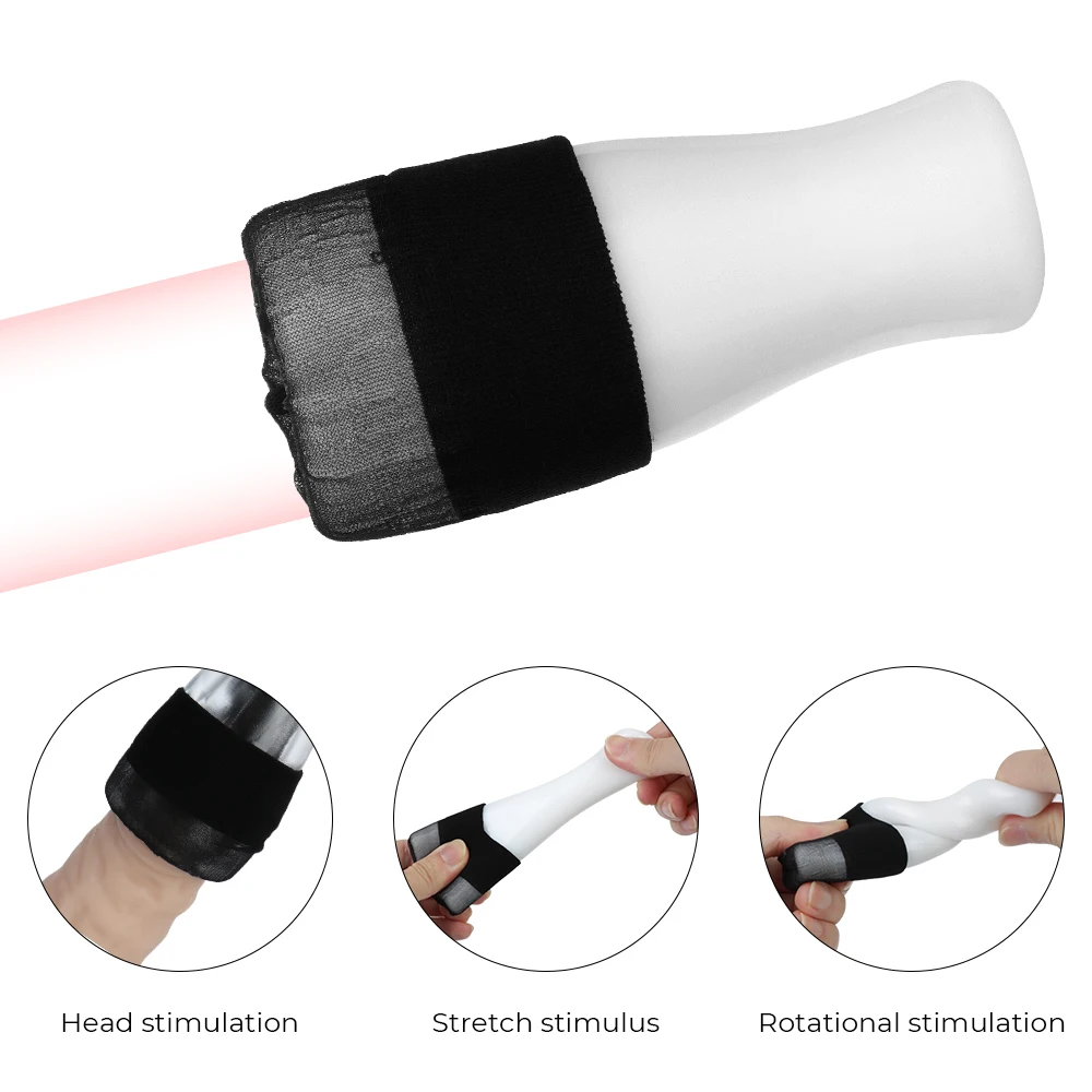 88mm Small Male Masturbator With Mesh Artificial Vaginal For Men 18 Penis Sucker Glans Sucking Cock Exerciser Delayed Sex Toys