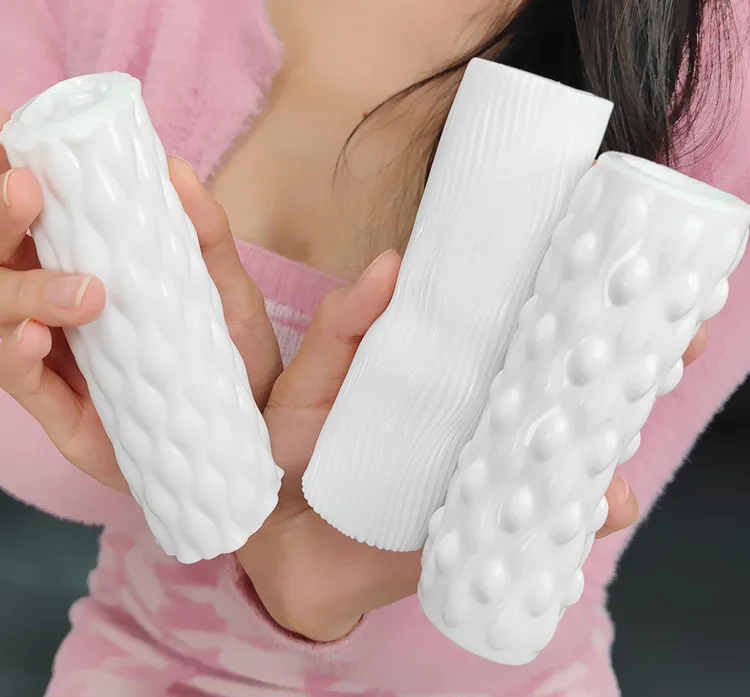 Portable TPE Male Masturbator Manual Glans Penis Trainer Adult Sex Toy for Men Masturbation Cup Intimate Gift Store Couples