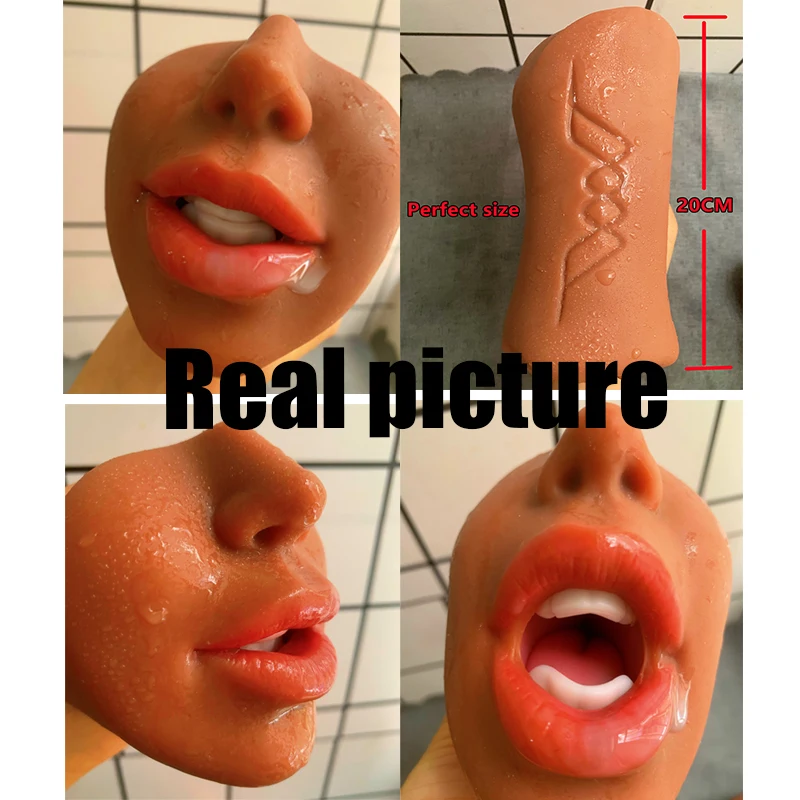 3 In 1 Masturbators For Men Sex Toys Artificial Vagina Anal Mouth Pocket Pusssy Adults Pussy Silicone Male Masturbation Tools