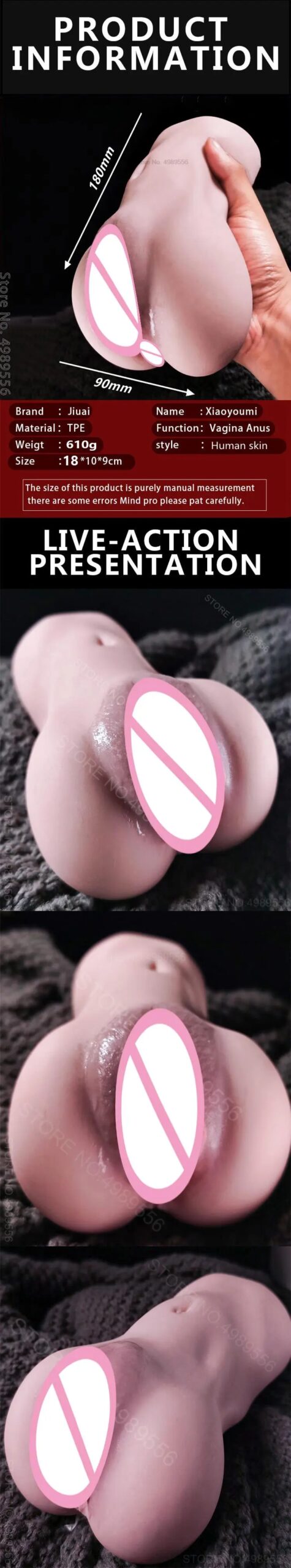 Vaginal for Men Pocket Pussy Vagina Artificial Vagina Realistic Vaginal Male Masturbators Erotic Adult Sex Toys for Men Eroticos