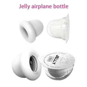 Male Masturbation Cup Portable Jelly Masturbator Cup for Men Realistic Pocket Vaginal Penis Glans Sex Toys Manual Airplane Cup