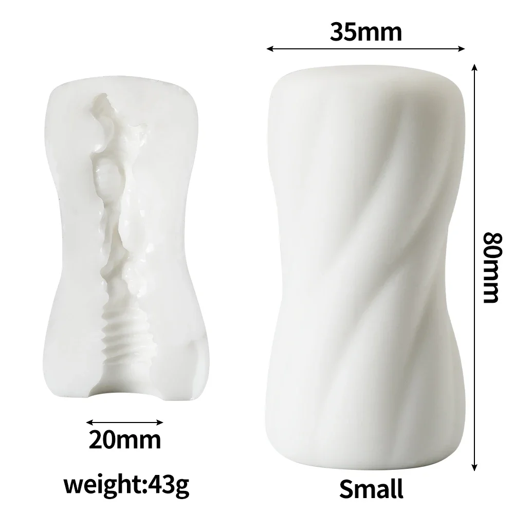 TPE Male Masturbation Cup Vagina Egg Penis Massage Manual Glans Penis Trainer Blowjob Toy Stimulator Penis Pocket Sex Toy Adults
