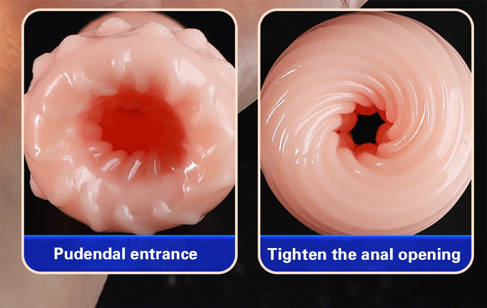 Portable TPE Male Masturbator Manual Glans Penis Trainer Adult Sex Toy for Men Masturbation Cup Intimate Gift Store Couples