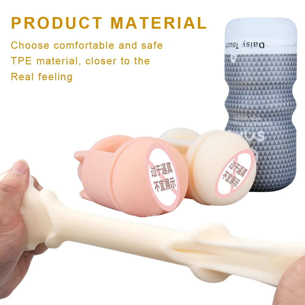 Male Masturbators Cup Vaginal For Men Adults Sex Toys 4D Realistic DeepThroat Artificial Vagina Mouth Erotic Stimulate Massager Male Masturbators Cup Vaginal For Men Adults Sex Toys 4D Realistic DeepThroat Artificial Vagina Mouth Erotic Stimulate Massager