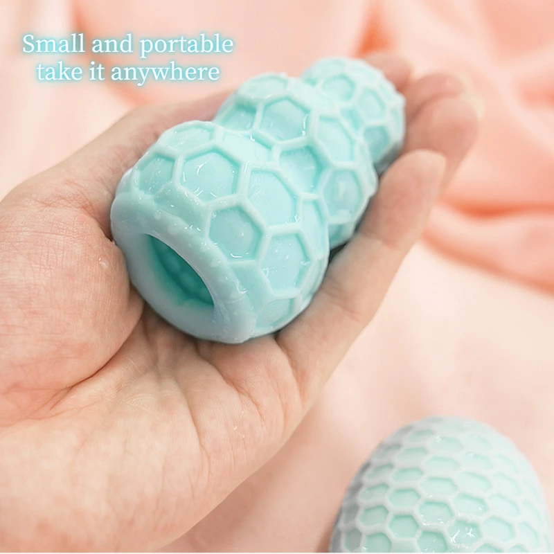 Male Masturbator Cup Egg Sex Toys For Men Artificial Vagina секс игрушки Soft Stick Realistic Pocket Portable Masturbation Adult