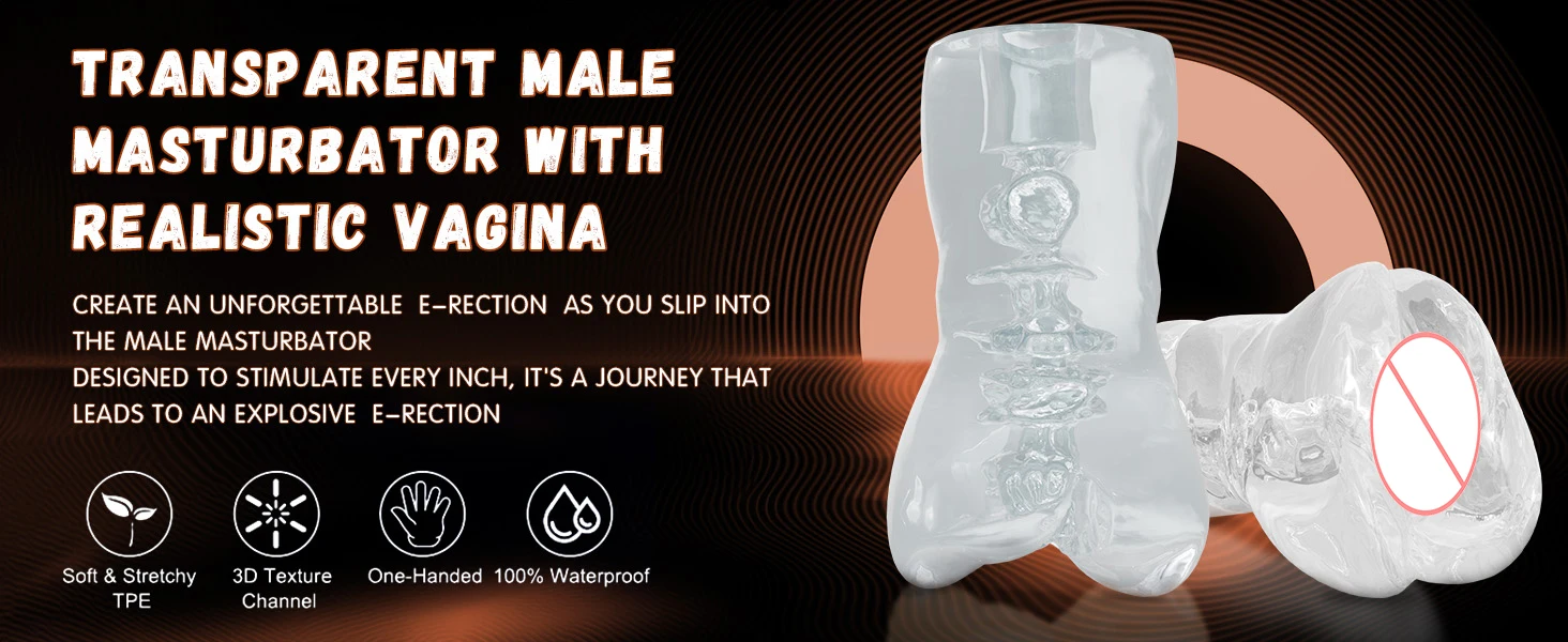 Male Masturbator for Men Pocket Pussy 3D Artificial Vagina Silicone Prostate Massager Penis Open Ended Man Sex Toys For Adults Male Masturbator for Men Pocket Pussy 3D Artificial Vagina Silicone Prostate Massager Penis Open Ended Man Sex Toys For Adults