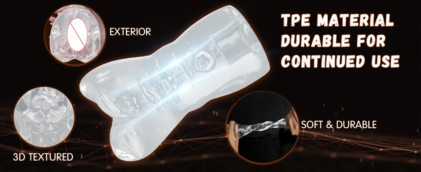 Male Masturbator for Men Pocket Pussy 3D Artificial Vagina Silicone Prostate Massager Penis Open Ended Man Sex Toys For Adults Male Masturbator for Men Pocket Pussy 3D Artificial Vagina Silicone Prostate Massager Penis Open Ended Man Sex Toys For Adults