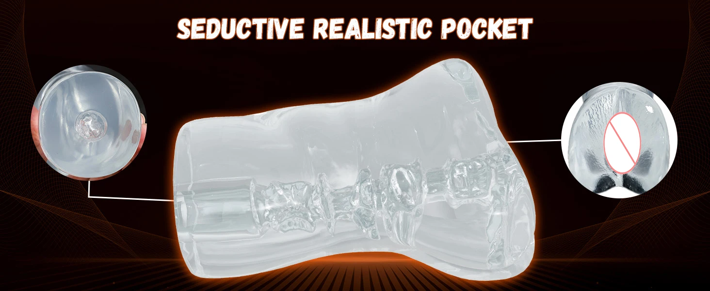 Male Masturbator for Men Pocket Pussy 3D Artificial Vagina Silicone Prostate Massager Penis Open Ended Man Sex Toys For Adults Male Masturbator for Men Pocket Pussy 3D Artificial Vagina Silicone Prostate Massager Penis Open Ended Man Sex Toys For Adults