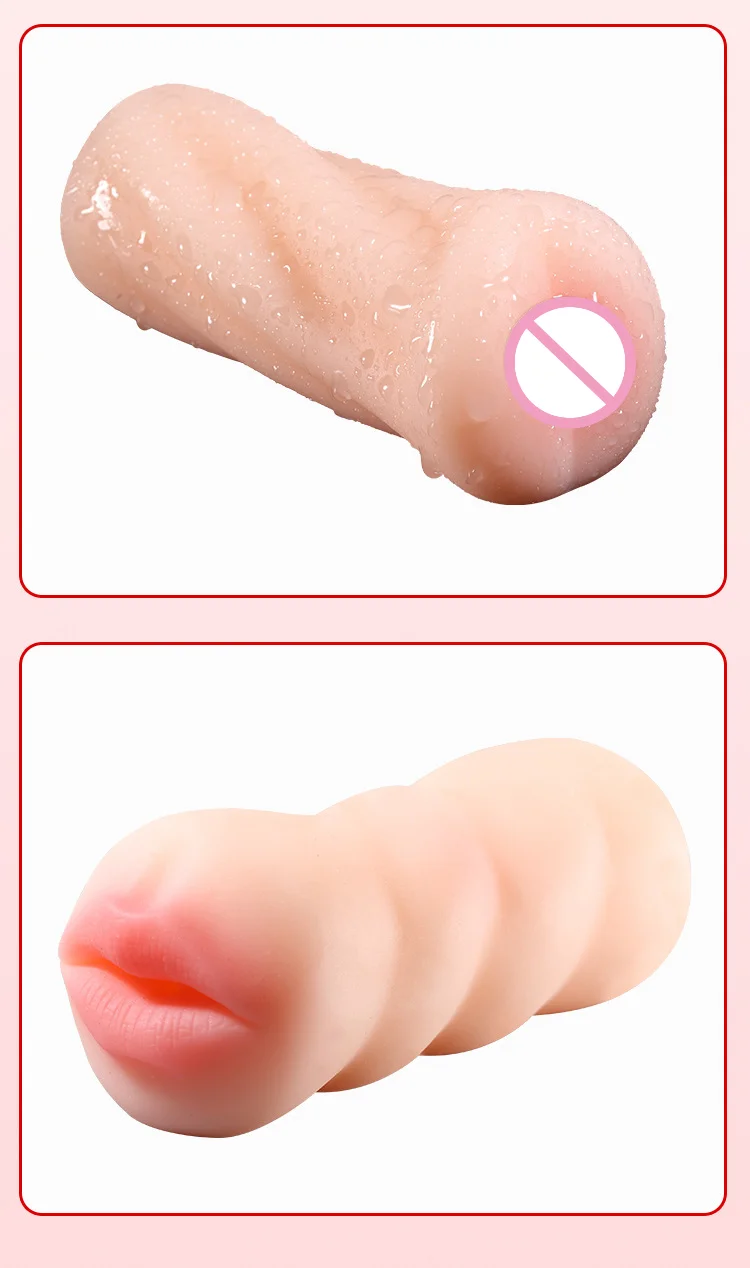 Vagina for Men Sex Toys 4D Realistic Anal Oral Deep Throat Male Masturbator Silicone Artificial Mouth Erotics Anus 남성 자동 자위기구