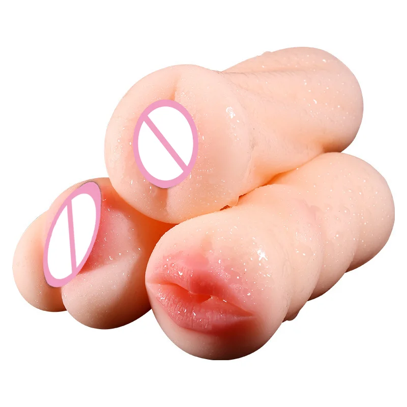 Vagina for Men Sex Toys 4D Realistic Anal Oral Deep Throat Male Masturbator Silicone Artificial Mouth Erotics Anus 남성 자동 자위기구