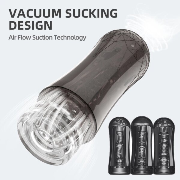 Sucking Masturbator Cup Artificial Vagina Masturbation Deep Throat Oral Vagina Suction Blowjob Adults Games Sex Toys for Men