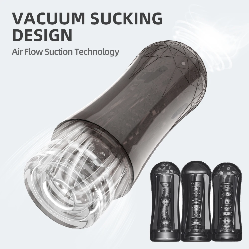 Sucking Masturbator Cup Artificial Vagina Masturbation Deep Throat Oral Vagina Suction Blowjob Adults Games Sex Toys for Men